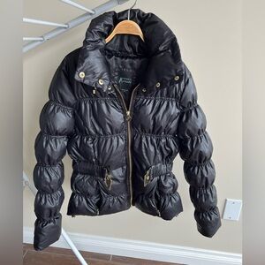 Guess by Marciano Down Puffer Jacket with belt puffed neck